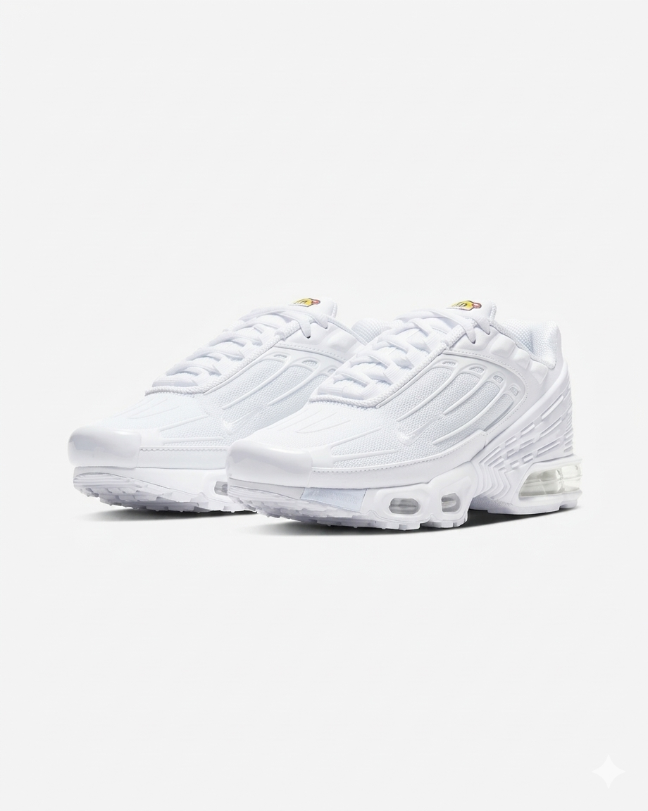 Nike Air Max Plus 3 TRIPLE WHITE