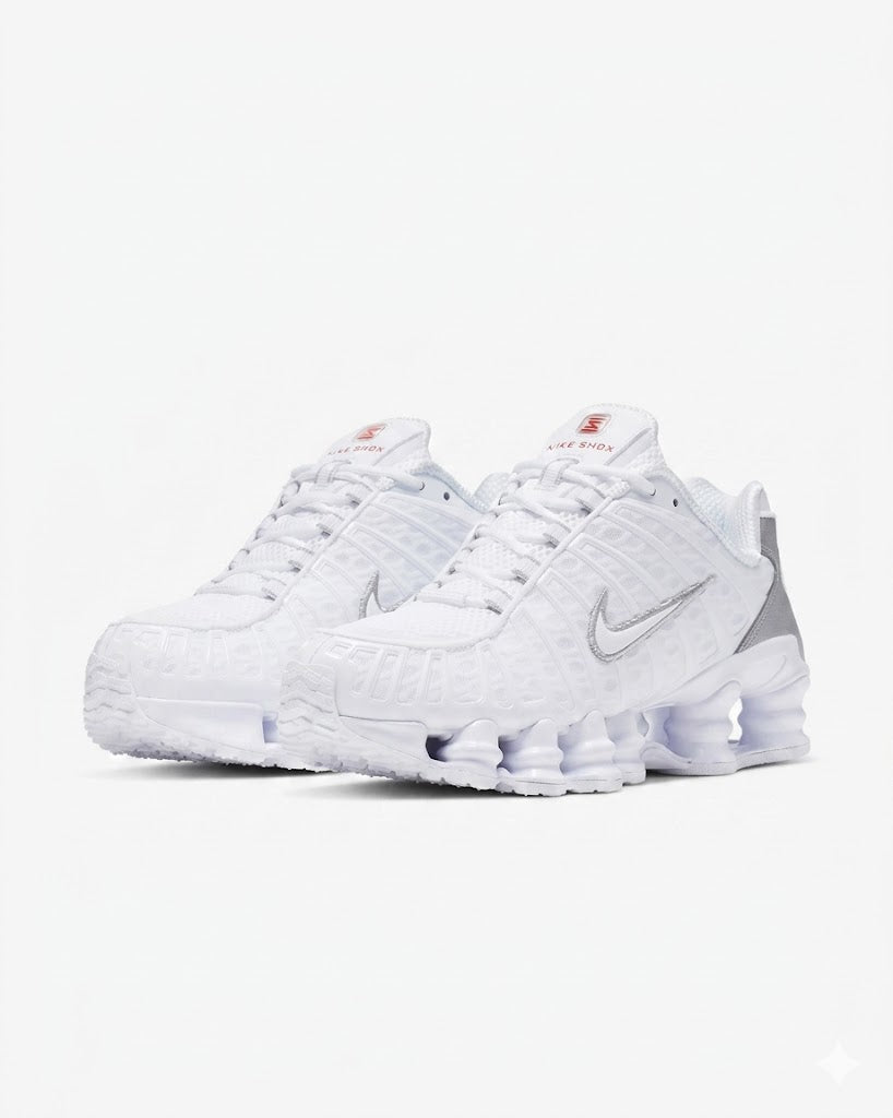 Nike Shox TL TRIPLE WHITE