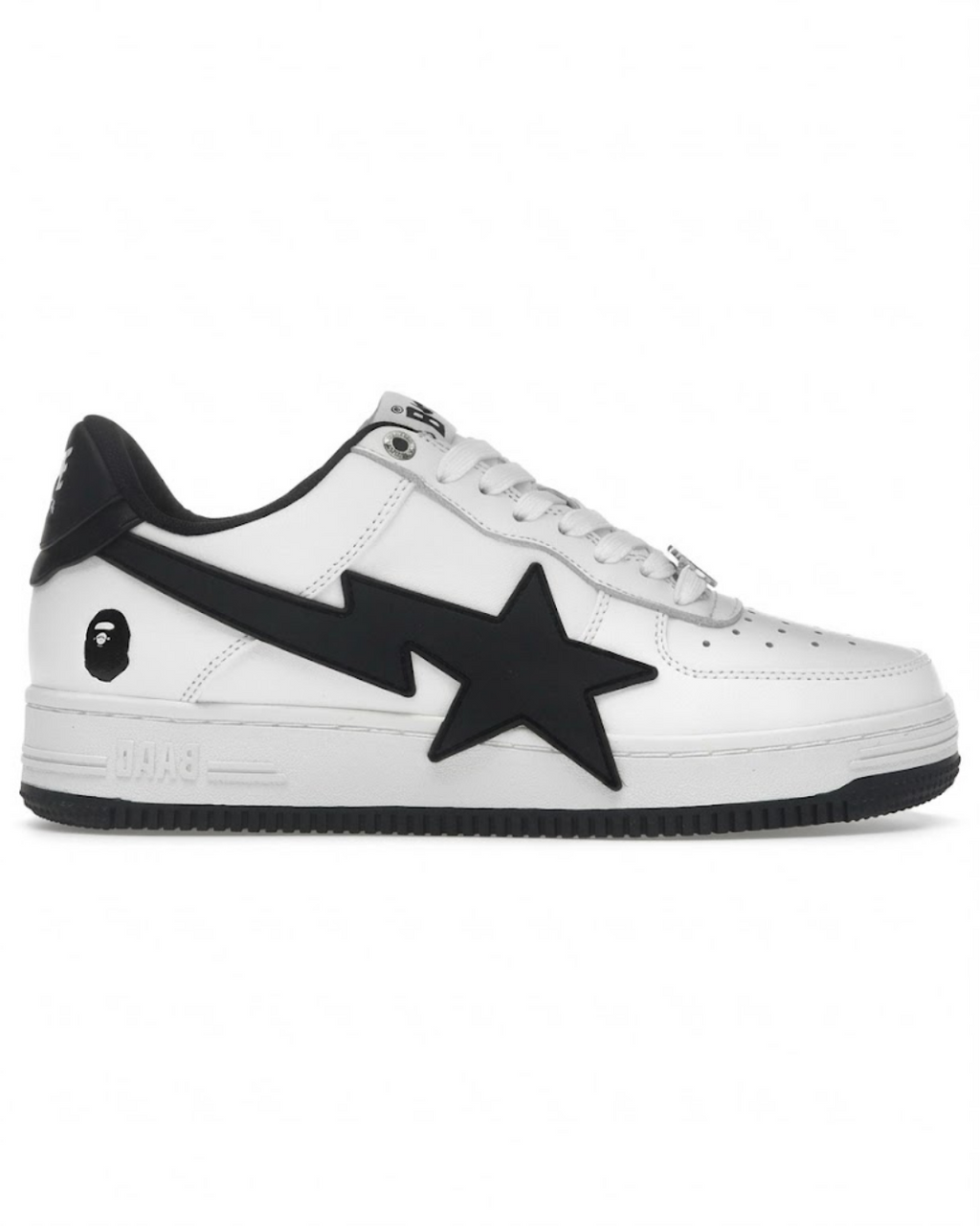 Bape Sta OS WHITE BLACK