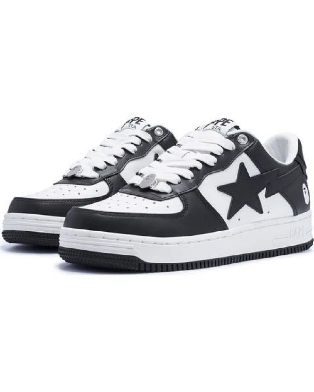 Bape Sta BLACK WHITE