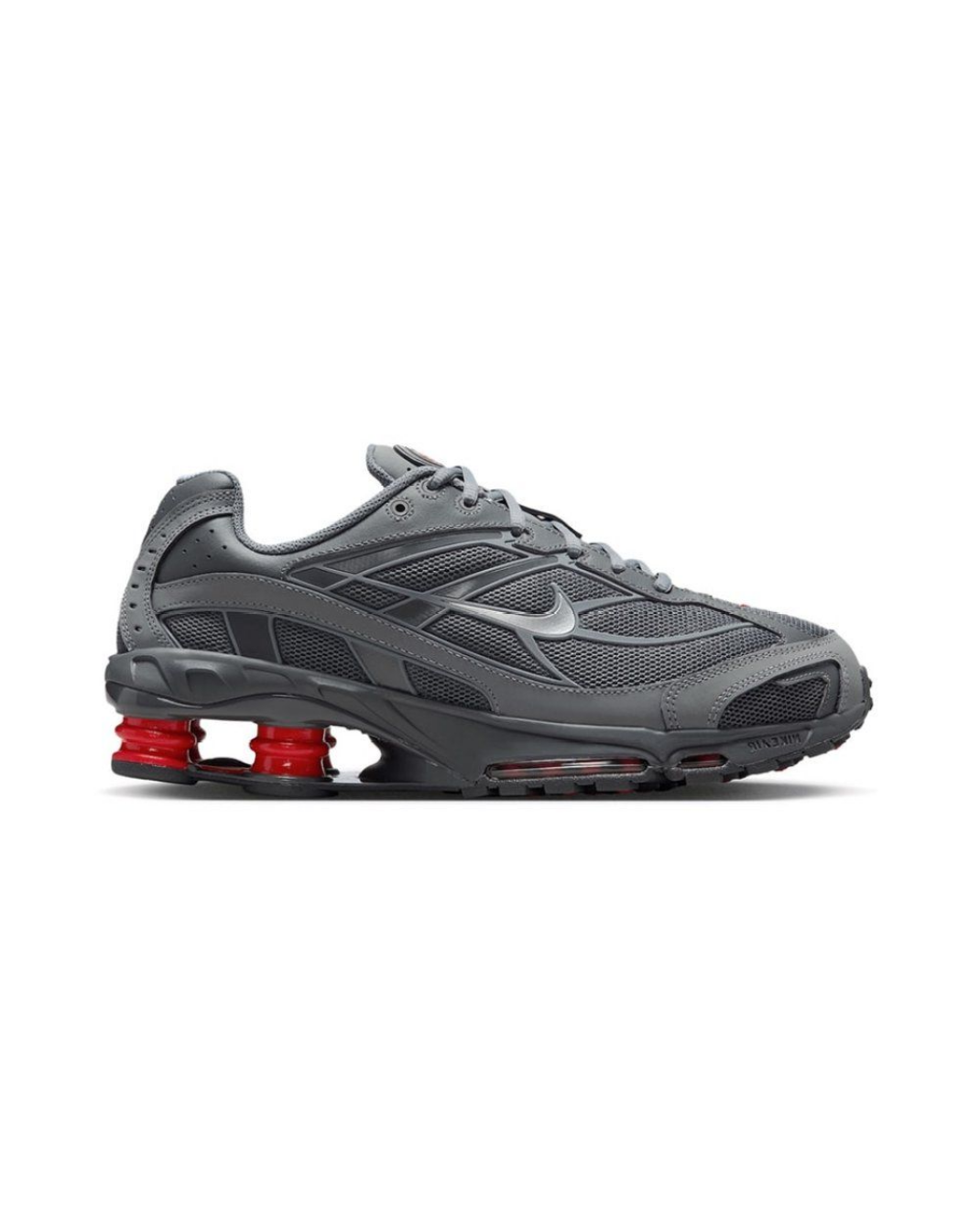 Nike Shox RIDE 2 SMOKE GREY UNIVERSITY RED