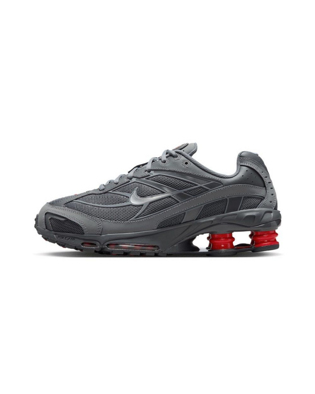 Nike Shox RIDE 2 SMOKE GREY UNIVERSITY RED