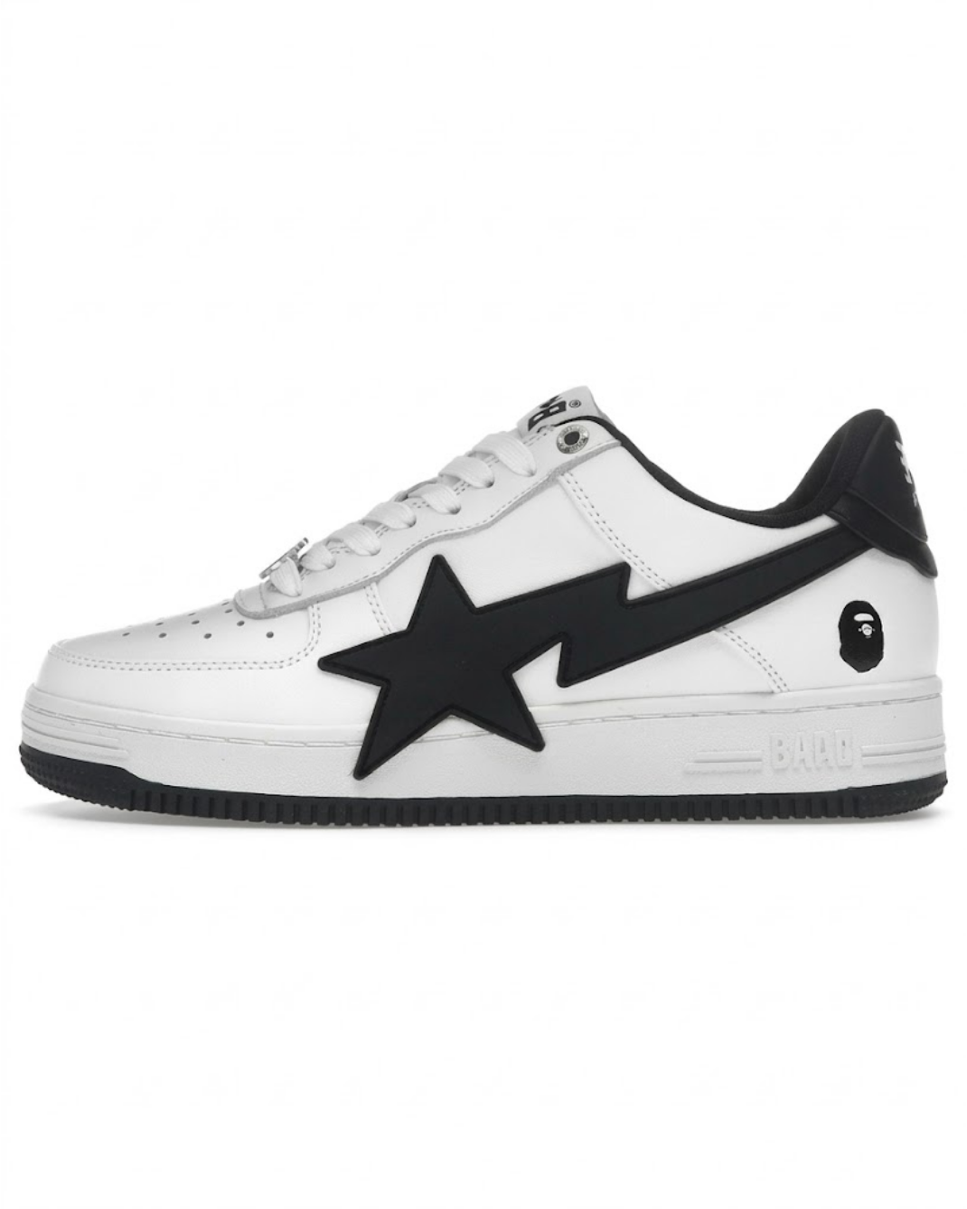 Bape Sta OS WHITE BLACK