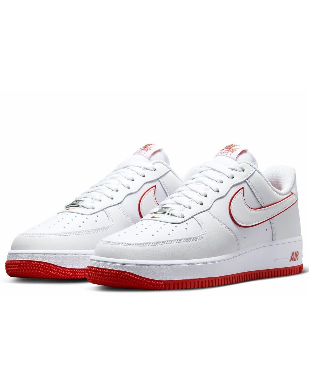 Nike Air Force 1 WHITE PICANTE RED
