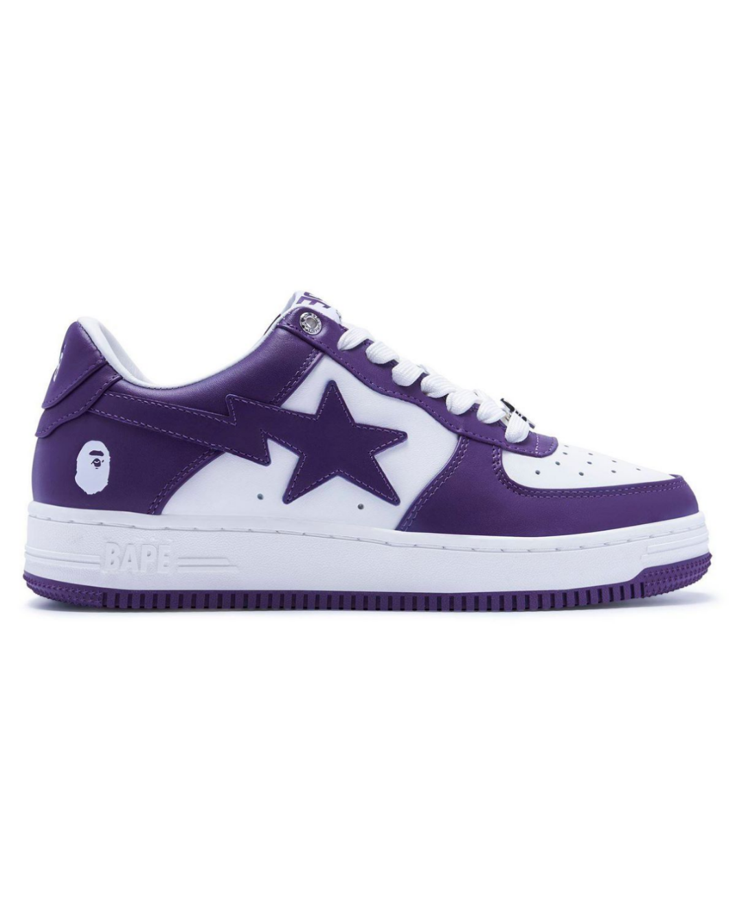 Bape Sta WHITE PURPLE