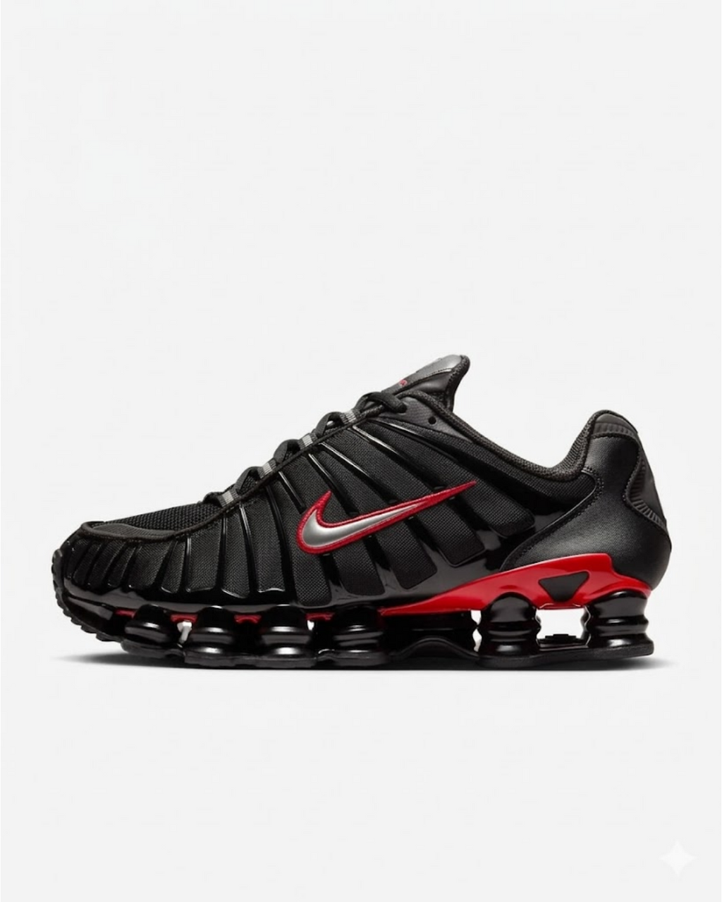 Nike Shox TL BLACK UNIVERSITY RED