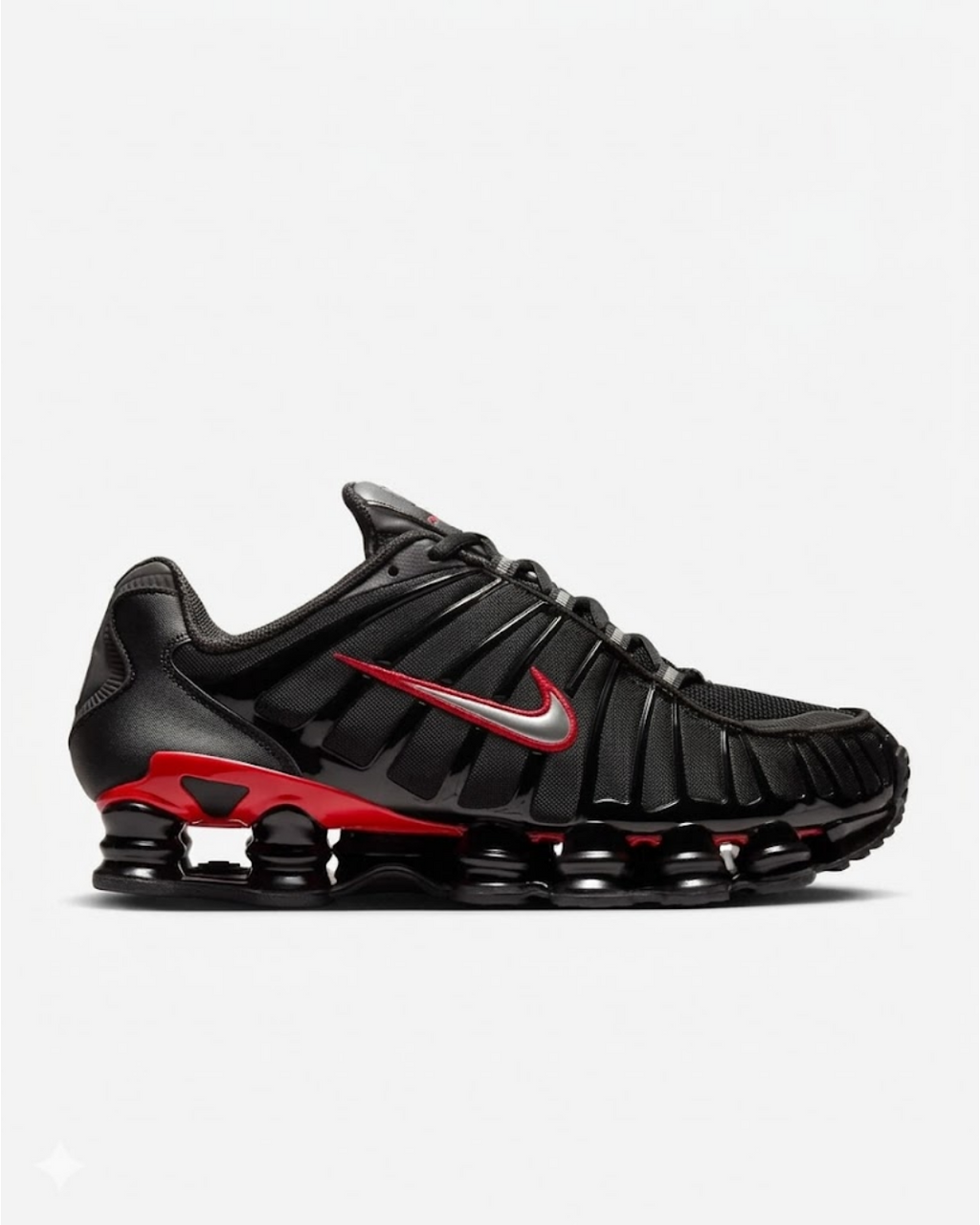 Nike Shox TL BLACK UNIVERSITY RED