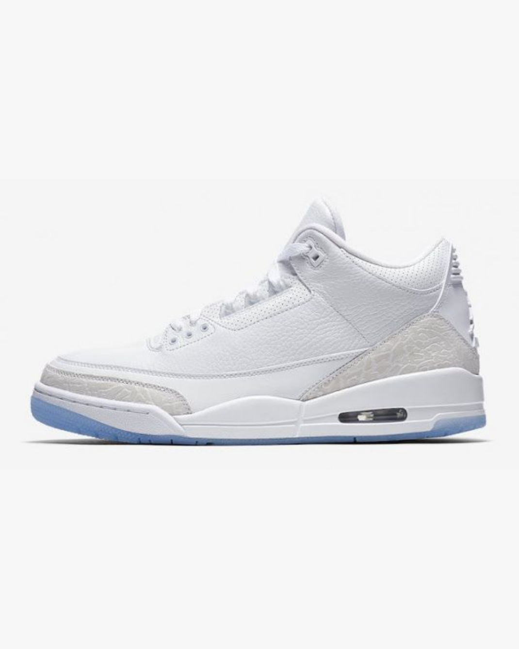 Jordan 3 PURE WHITE
