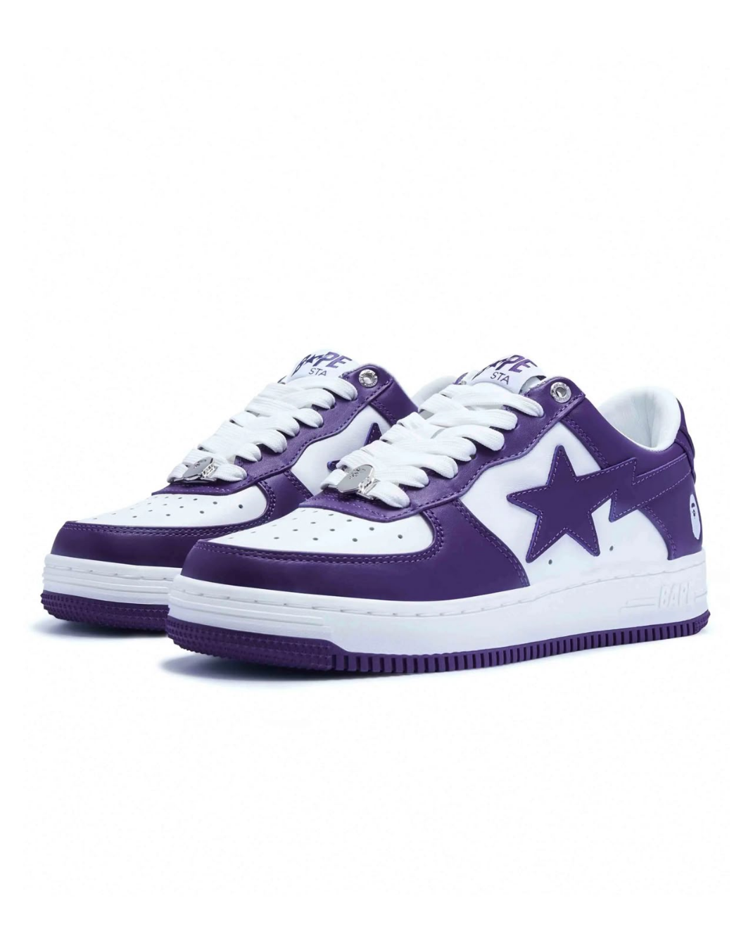 Bape Sta WHITE PURPLE