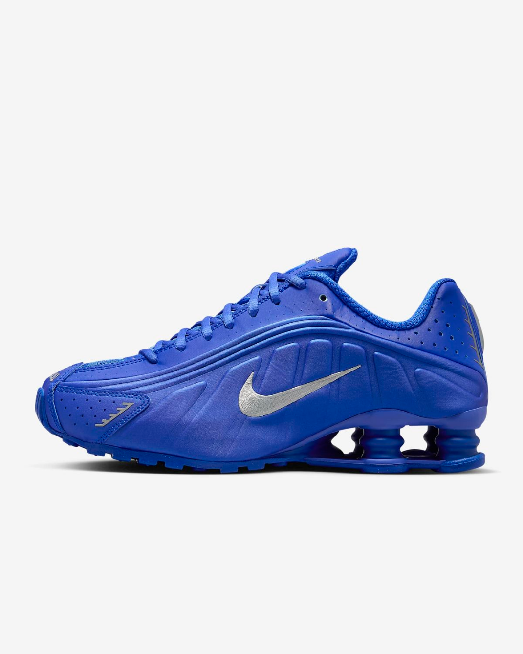 Nike Shox R4 BLUE METALLIC SILVER